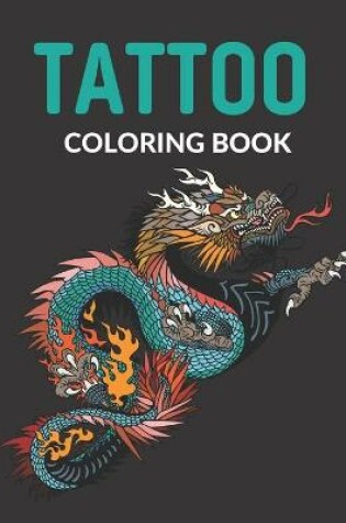 Cover of Tattoo Coloring Book