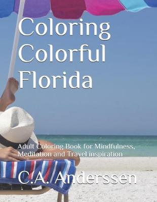 Book cover for Coloring Colorful Florida