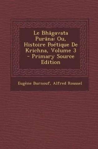 Cover of Le Bhagavata Purana