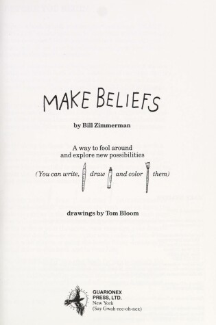 Cover of Make Beliefs