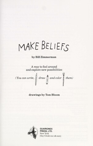 Book cover for Make Beliefs