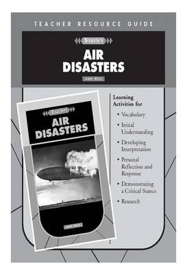 Book cover for Air Disasters Teacher Resource Guide