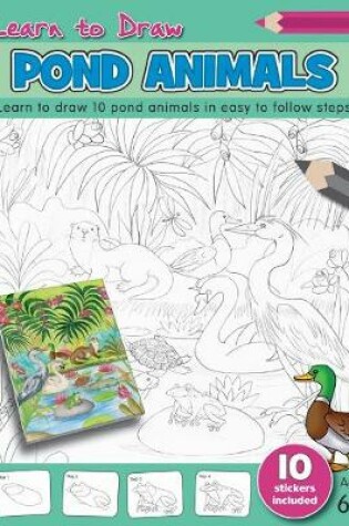 Cover of Learn to Draw Pond Animals