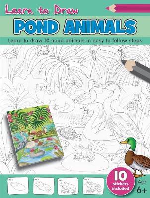 Book cover for Learn to Draw Pond Animals