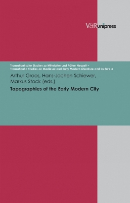 Book cover for Topographies of the Early Modern City