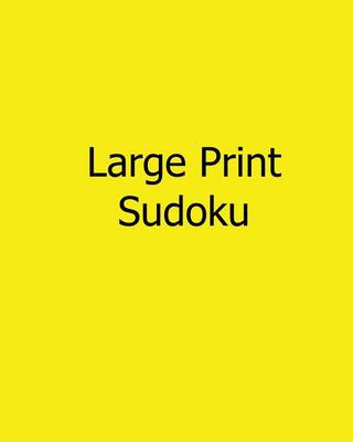 Book cover for Large Print Sudoku