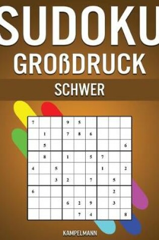 Cover of Sudoku Großdruck Schwer