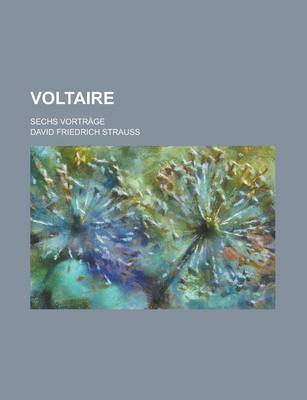 Book cover for Voltaire; Sechs Vortrage