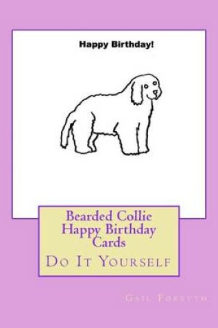 Cover of Bearded Collie Happy Birthday Cards