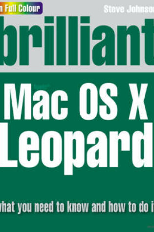 Cover of Brilliant Mac OSX Leopard