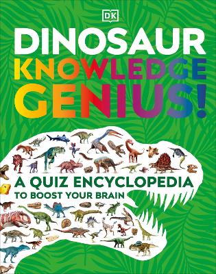 Cover of Dinosaur Knowledge Genius!