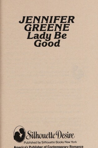 Cover of Lady Be Good