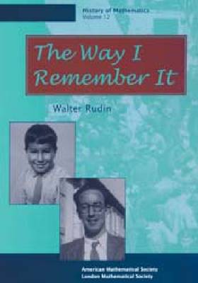 Cover of The Way I Remember it