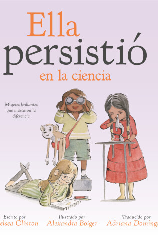 Cover of Ella persistió en la ciencia