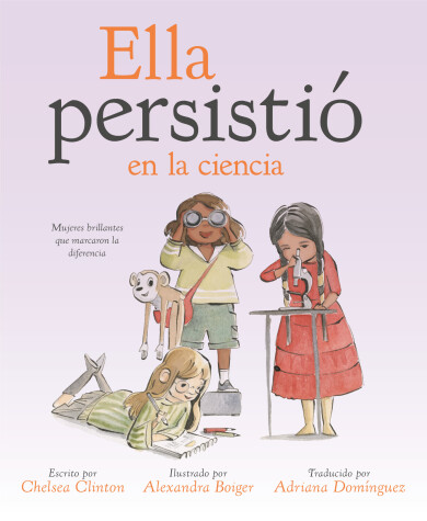 Book cover for Ella persistió en la ciencia