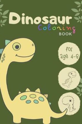 Cover of Dinosaur coloring book