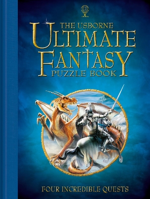 Book cover for Usborne Ultimate Fantasy Puzzle Book