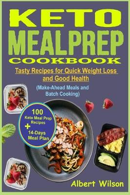 Book cover for Keto Meal Prep Cookbook