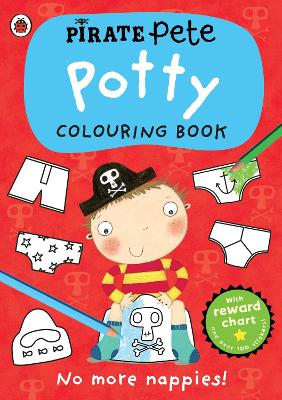 Book cover for Pirate Pete: Potty Colouring Book