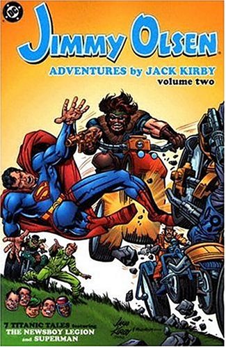 Book cover for Jimmy Olsen Adventures by Jack Kirby 2