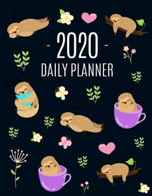 Cover of Sleeping Sloth Planner 2020