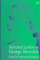 Book cover for Selected Letters of George Meredith