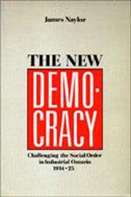 Book cover for The New Democracy