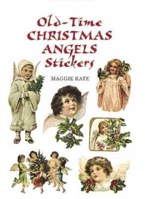 Book cover for Old-Time Christmas Angels Stickers