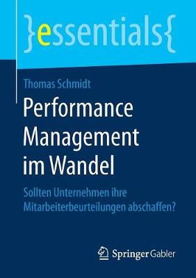 Book cover for Performance Management im Wandel