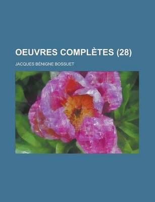 Book cover for Oeuvres Completes (28)