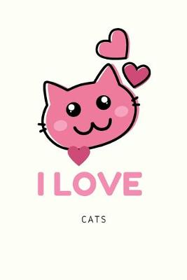 Book cover for i love cats