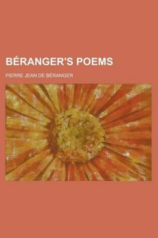 Cover of Beranger's Poems