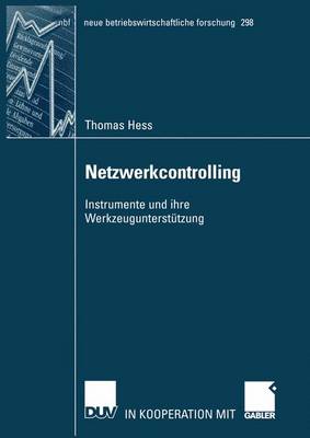 Book cover for Netzwerkcontrolling