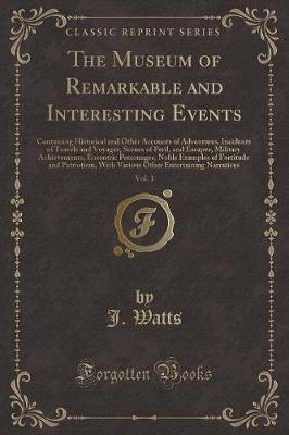 Book cover for The Museum of Remarkable and Interesting Events, Vol. 1