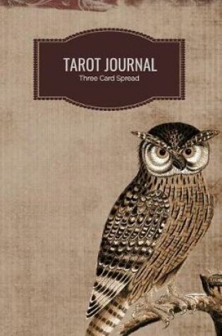 Cover of Tarot Journal Three Card Spread