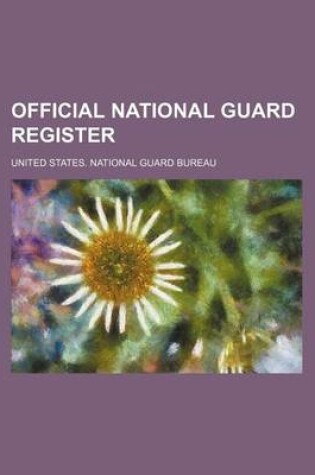 Cover of Official National Guard Register