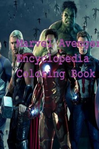 Cover of Marvel Avengers Encyclopedia Coloring Book