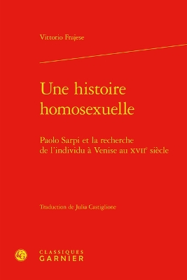 Book cover for Une Histoire Homosexuelle