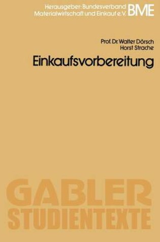 Cover of Einkaufsvorbereitung