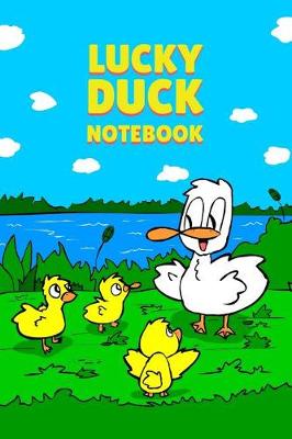 Book cover for Lucky Duck Notebook