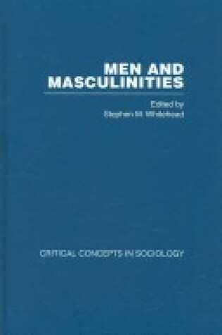 Cover of Men and Masculinities