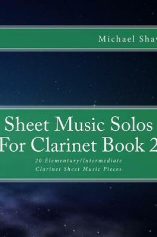 Cover of Sheet Music Solos For Clarinet Book 2