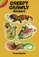 Book cover for Creepy Crawly Stickers