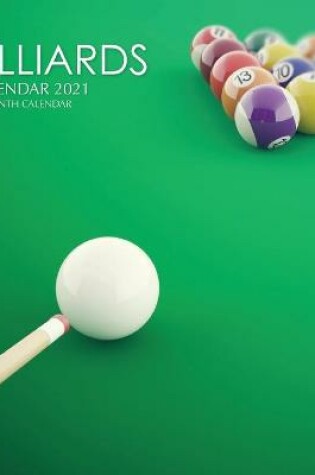 Cover of Billiards Calendar 2021