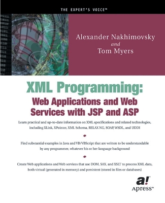 Book cover for XML Programming