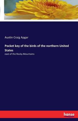 Book cover for Pocket key of the birds of the northern United States