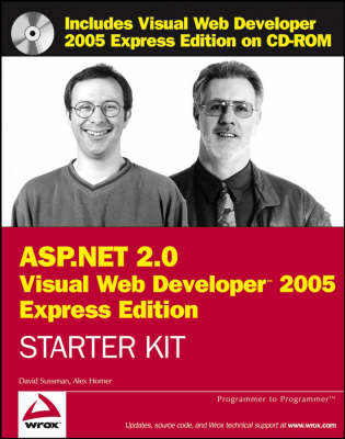 Book cover for Wrox's ASP.NET 2.0 Visual Web Developer 2005