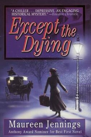 Cover of Except the Dying