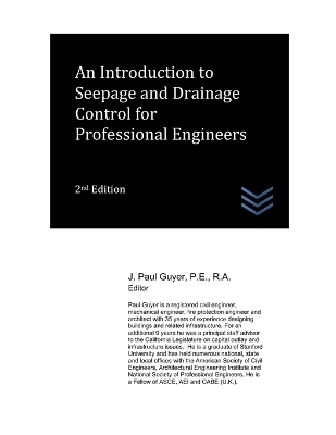 Book cover for An Introduction to Seepage and Drainage Control for Professional Engineers