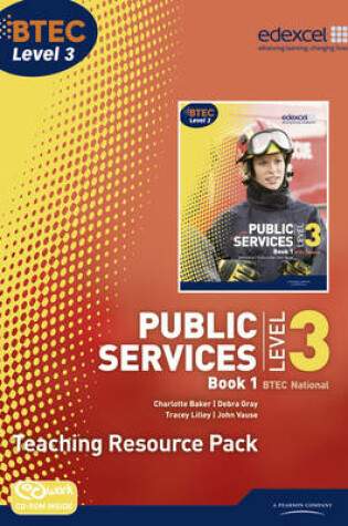Cover of BTEC Level 3 National Public Services Teaching Resource Pack